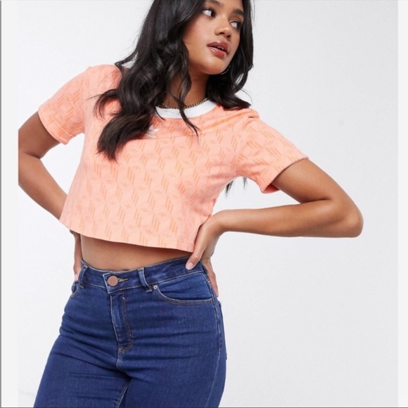 Adidas Coral Crop Top - Picture 4 of 4